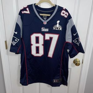 New England Patriots Nike XL “Gronk” #87 -Super Bowl XLIX jersey